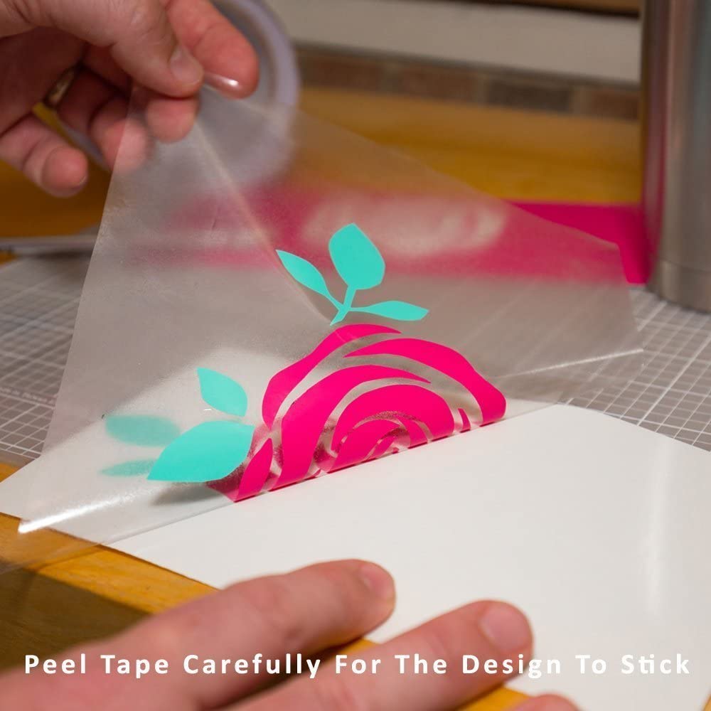 Peel and Stick Vinyl Transfer Tape – On A Roll Crafting LLC
