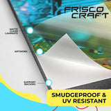 Frisco Craft Transparent Matte Clear Self Adhesive Laminating Roll 12"x30FT
