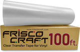 Clear Transfer Tape for Vinyl | Frisco Craft C-370
