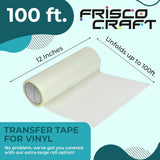 Clear Transfer Tape for Vinyl | Frisco Craft C-370
