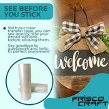 Clear Transfer Tape for Vinyl | Frisco Craft C-370