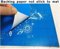 Frisco Craft Stencil Film / Stencil Vinyl Roll Compatible with Cricut, Silhouette, Cameo, Craft Cutters