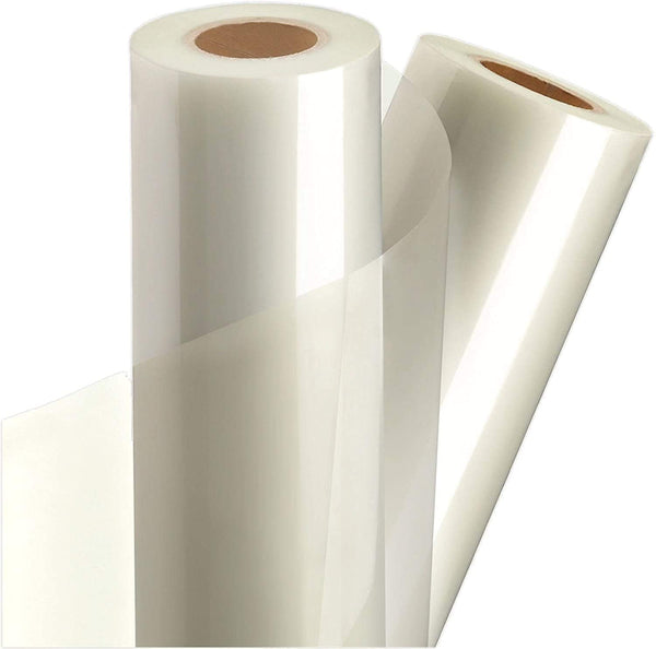 Frisco Craft Clear Vinyl Self-Adhesive Laminate 12 x 30FT Roll, Compa