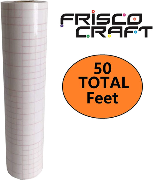 Frisco Craft Premium Clear Transfer Paper Tape - Application Tape Roll