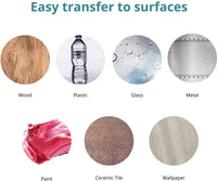 Frisco Craft Transfer Tape for Vinyl Feet Clear Lay Flat | Application Tape Perfect for Self Adhesive Vinyl for Signs Stickers Decals Walls Doors Windows