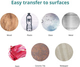 Frisco Craft Transfer Tape for Vinyl Feet Clear Lay Flat | Application Tape Perfect for Self Adhesive Vinyl for Signs Stickers Decals Walls Doors Windows