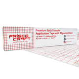 Frisco Craft Transfer Tape Roll Premium Clear Application Paper Tape - Perfect for Any Adhesive Vinyl for Decals