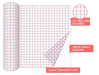 Frisco Craft Transfer Tape Roll Premium Clear Application Paper Tape - Perfect for Any Adhesive Vinyl for Decals